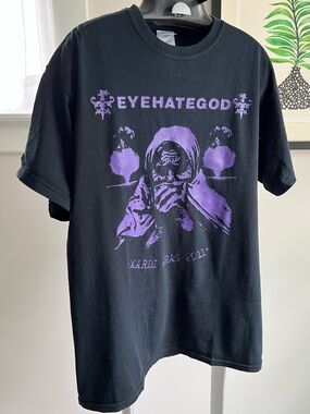 EYEHATEGOD Mardi Gras 2011 Sludge Metal Band T-shirt Rare Sz Medium